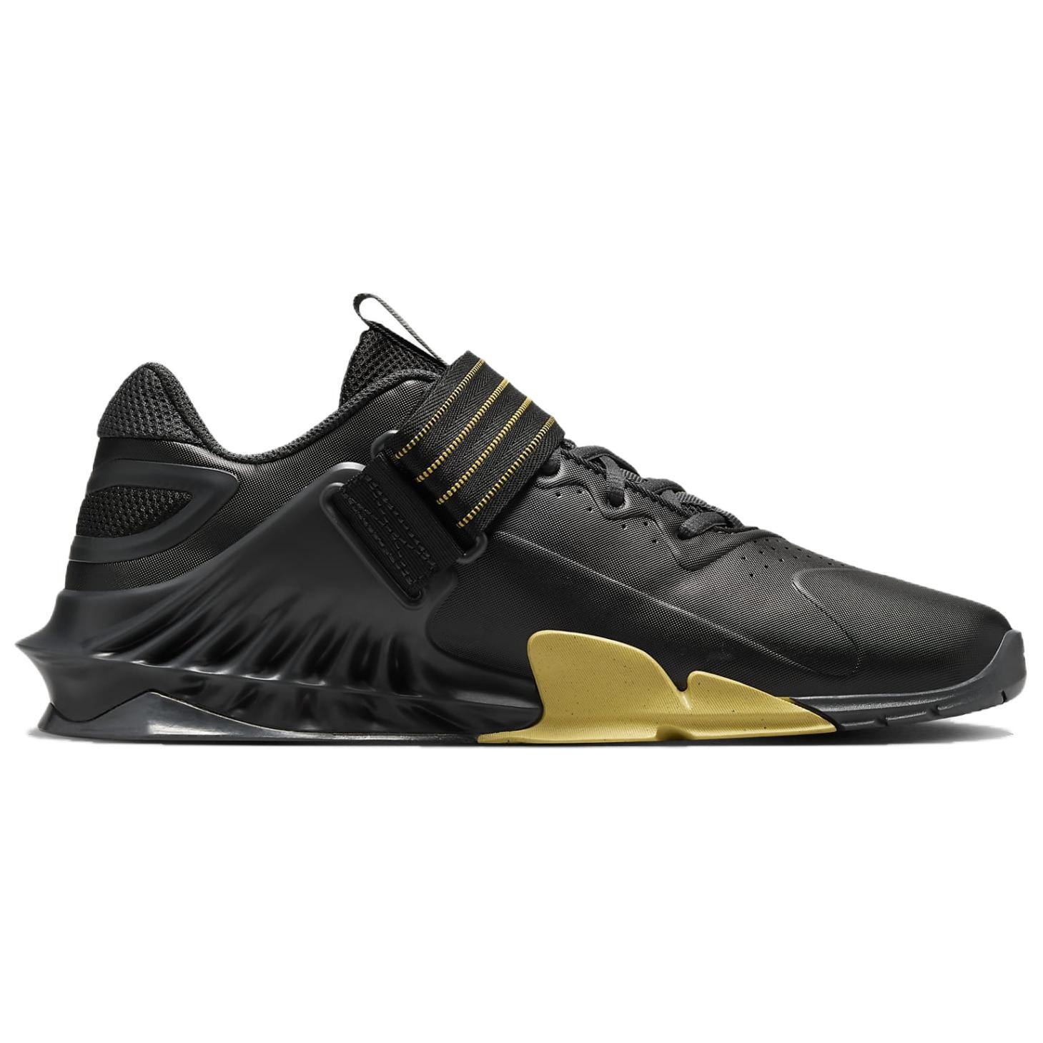 Кроссовки Nike Savaleos Training Shoes Men Low-top Black/Anthracite/Infinite Gold/Metallic Gold, черный — фото 2