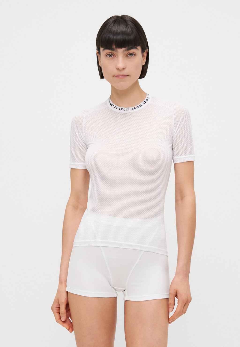 

Нижняя рубашка WOMENS PRO AIR SHORT SLEEVE BASE LAYER Le Col, белый