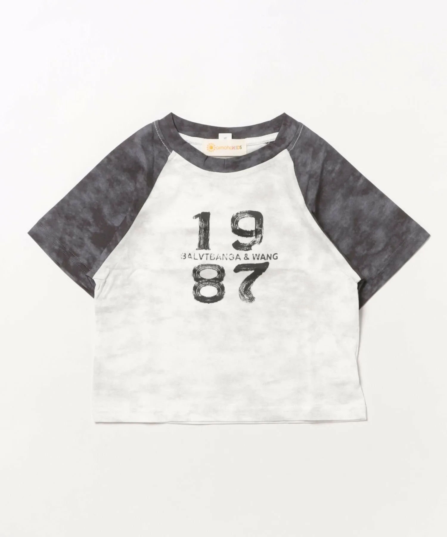 Футболка с цифровым принтом Aimoha Kids, Dark Gray — фото 3