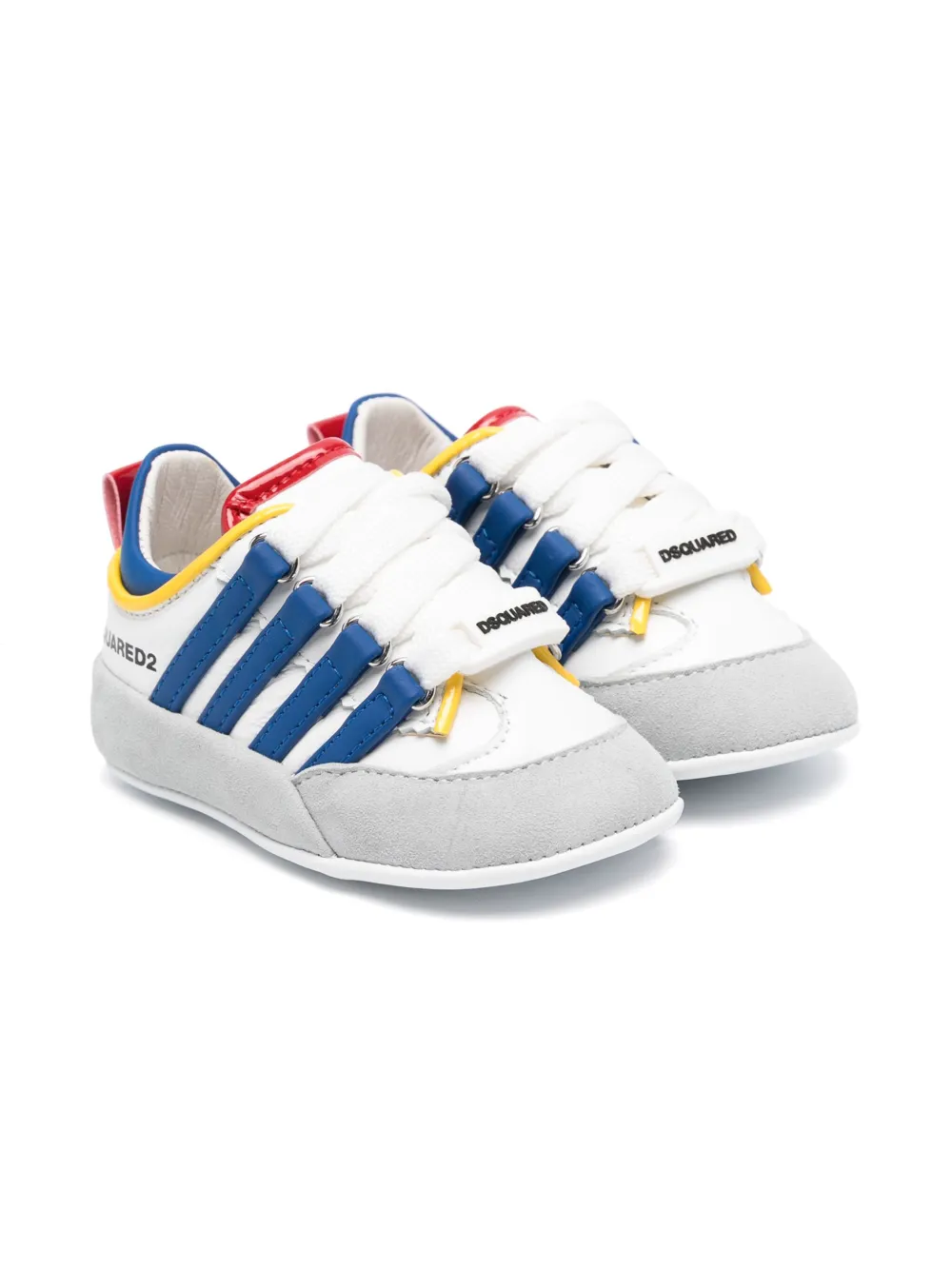 

Кроссовки с тисненым логотипом DSQUARED2 KIDS, белый