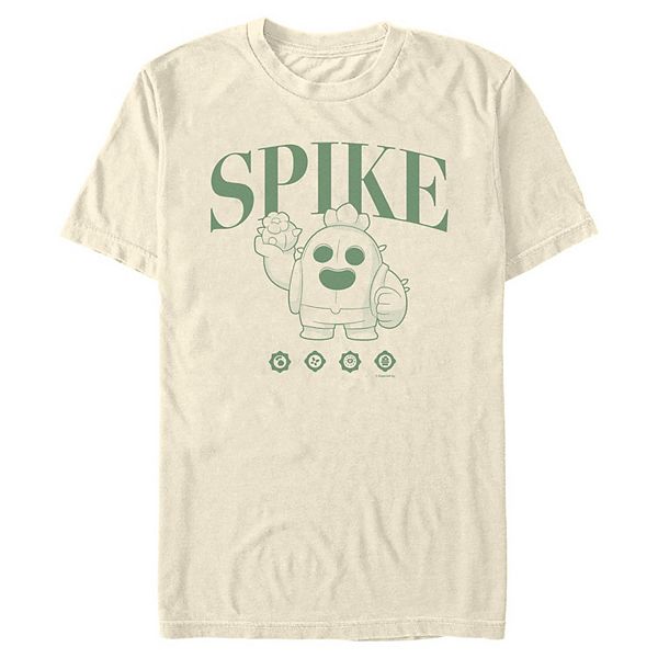 

Футболка с принтом Brawl Stars Spike Licensed Character