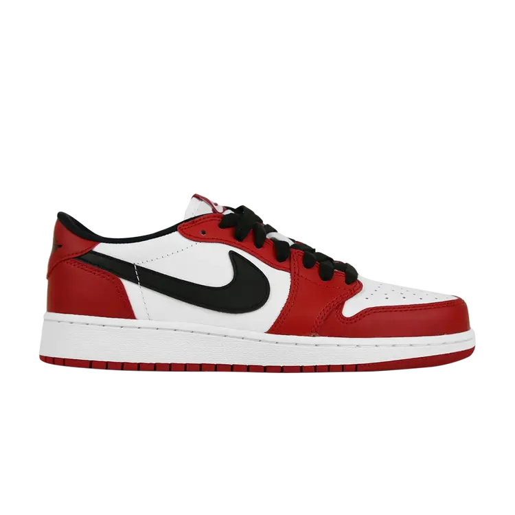 

Кроссовки Air Jordan 1 Retro Low OG BG 'Chicago', красный