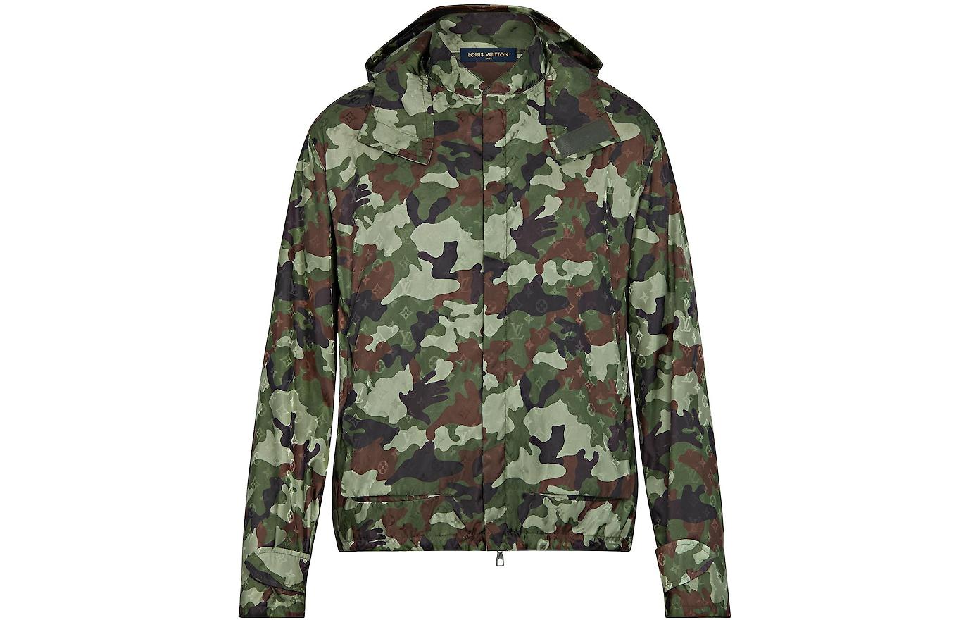 

Куртка мужская Louis Vuitton Windbreaker, камуфляжный