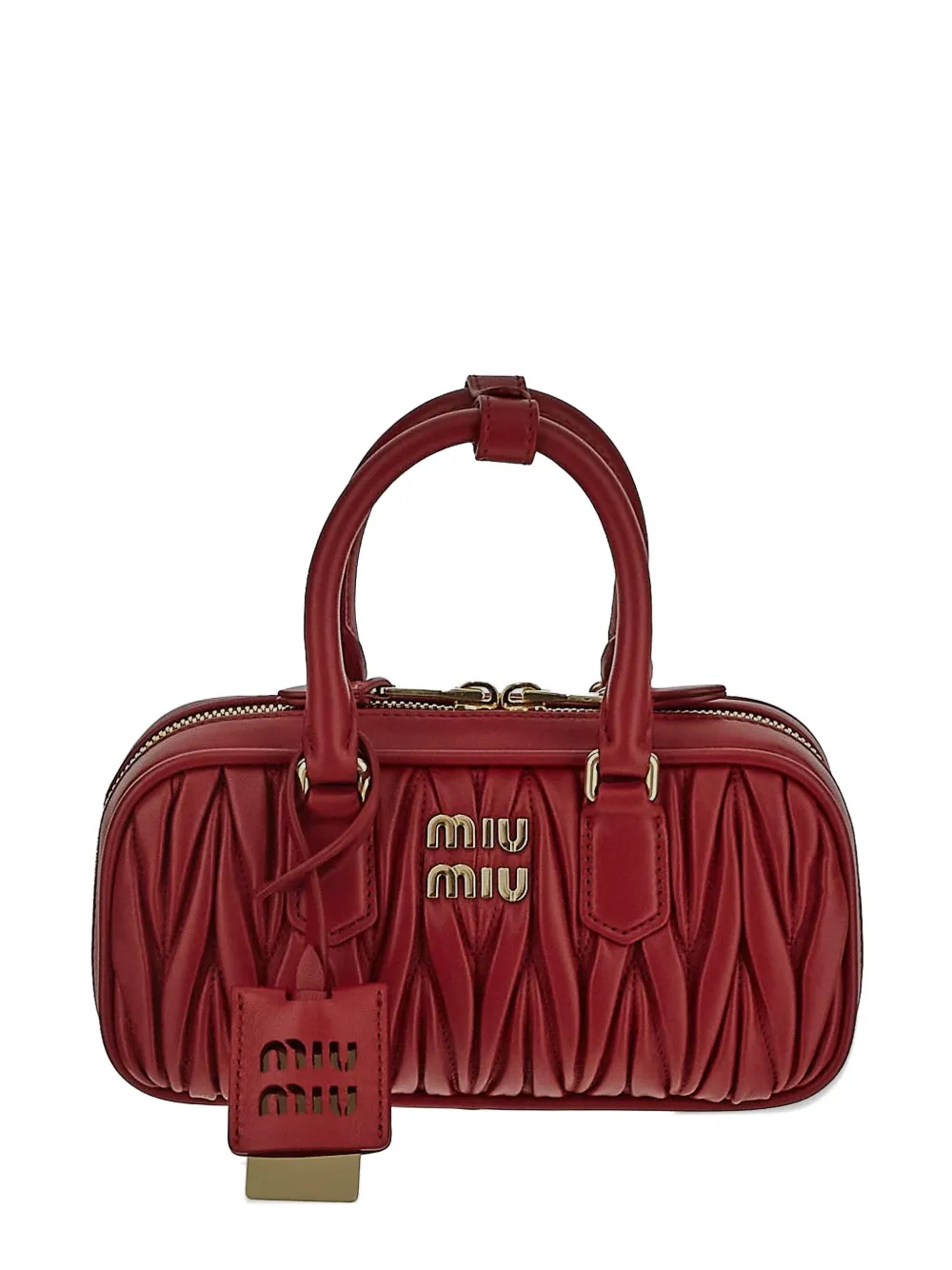

Стеганая сумка Arcadie Miu Miu, красный