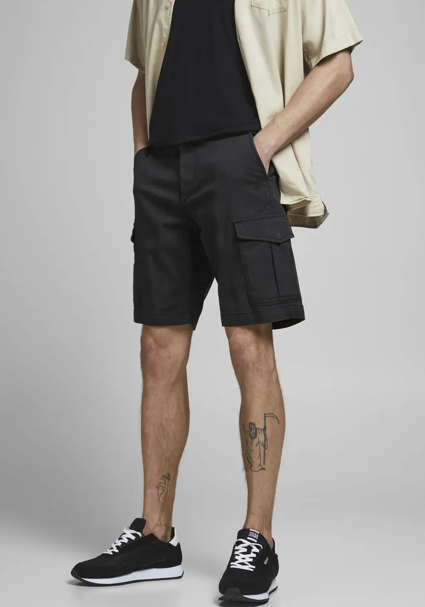 

Шорты карго Jack & Jones "JPSTJOE JJCARGO SHORTS LC", черный