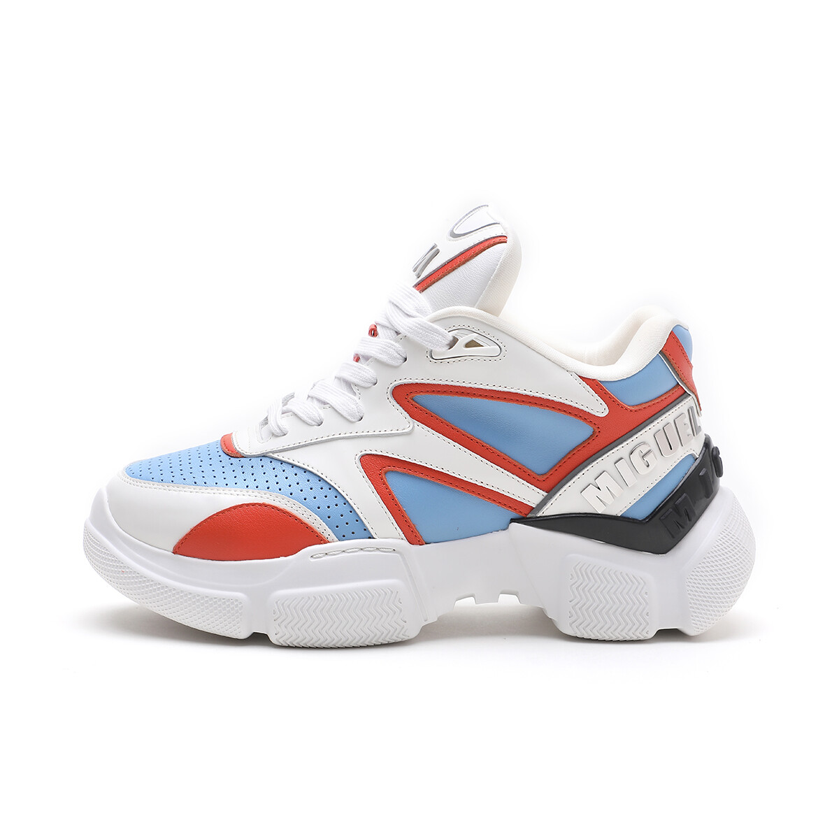 

Кроссовки Miguel Vieira Chunky Sneakers Women's Low-top, белый/фиолетовый