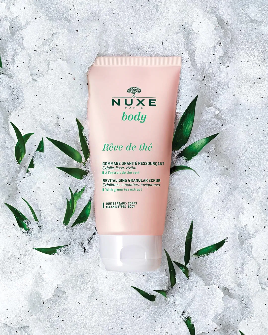 Отшелушивающий скраб для тела Nuxe Reve de The Revitalising Granular Scrub Nuxe — фото 2