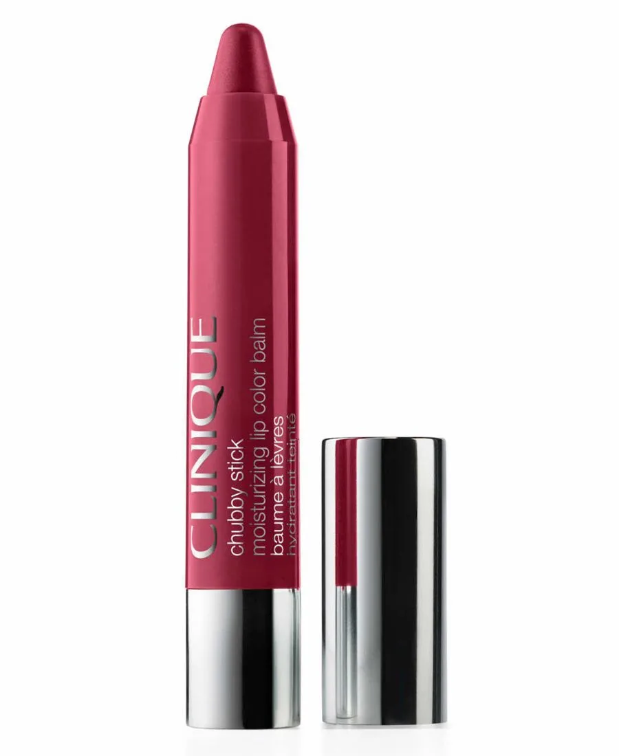 Увлажняющий бальзам для губ Chubby Stick с оттенком Clinique, Super Strawberry