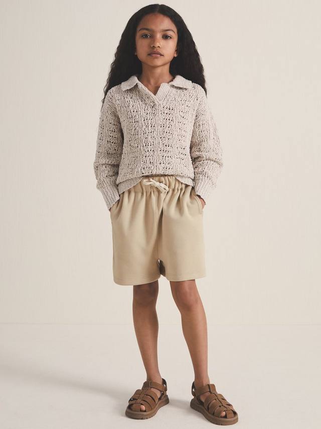 

Les 100 Ciels детские шорты Reggie с эластичным поясом Reiss, Sage