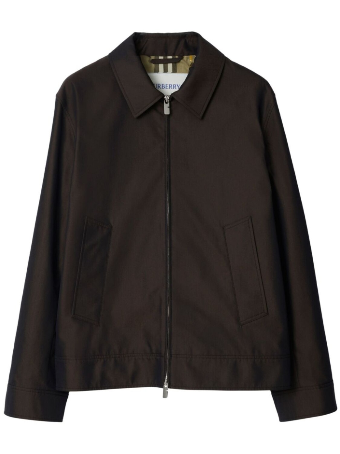 

Burberry куртка-рубашка Harrington, коричневый