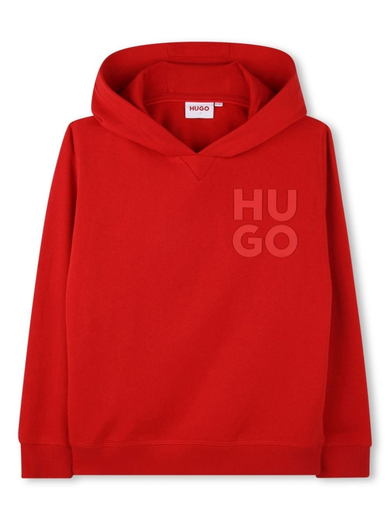 

HUGO KIDS худи с логотипом, красный