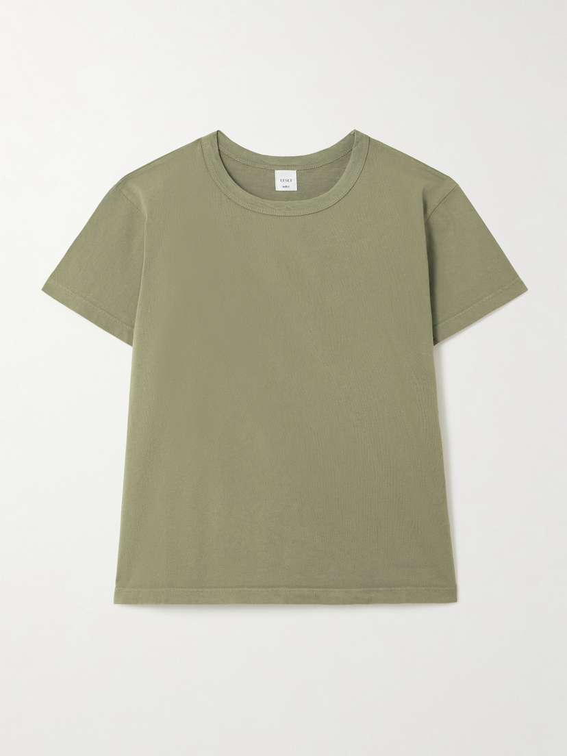 

Футболка Margo из хлопкового джерси Leset, хаки