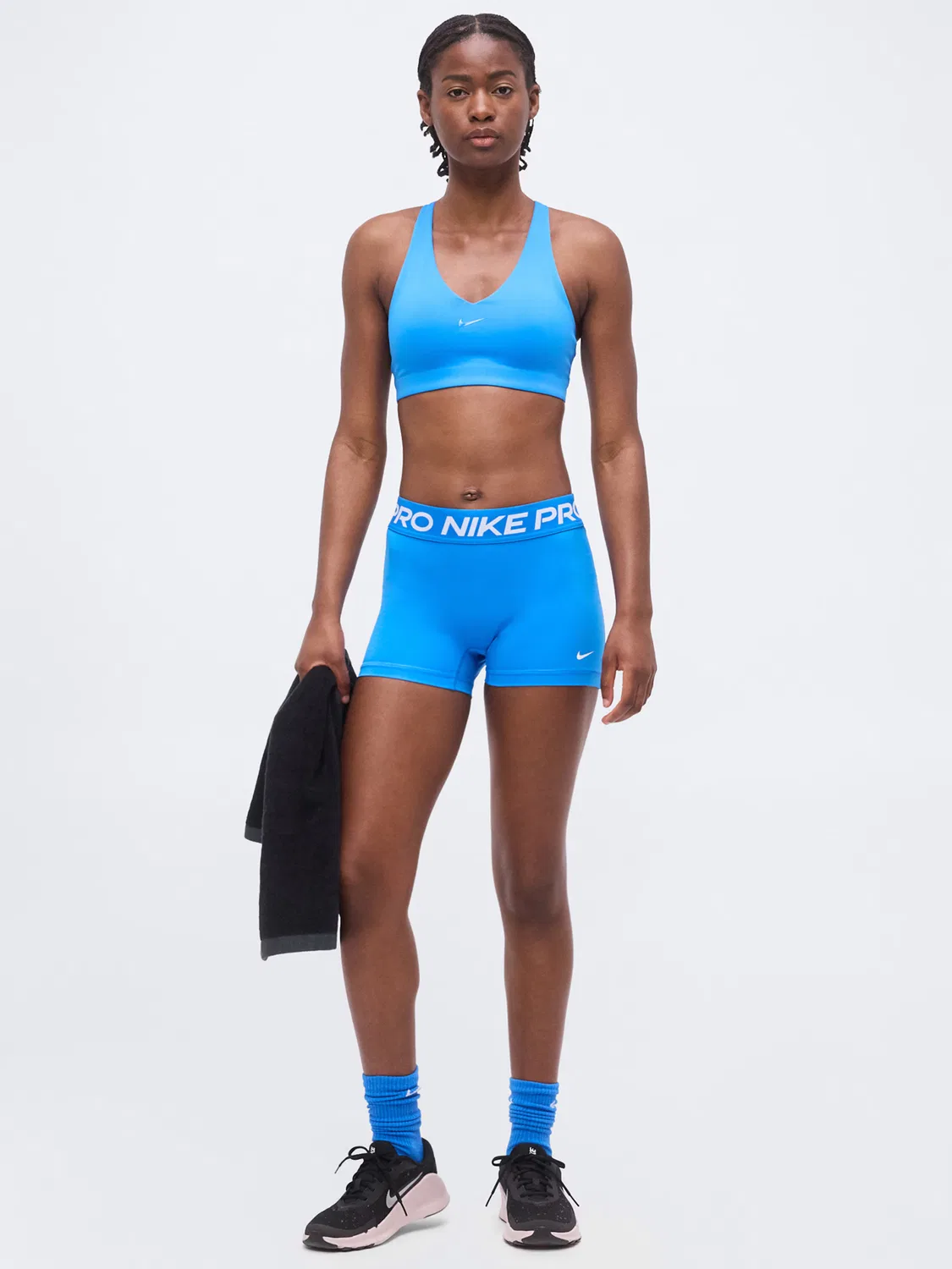 Узкие спортивные штаны 'Pro 365' Nike, Azure — фото 4