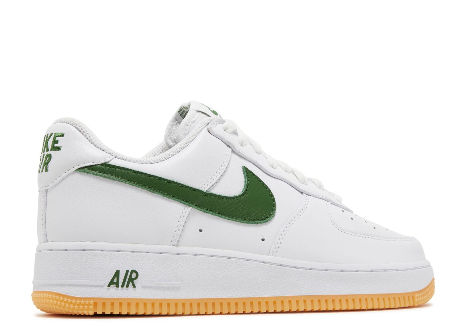 Кроссовки Nike Air Force 1 Low 'Color Of The Month - White Forest Green', белый — фото 3
