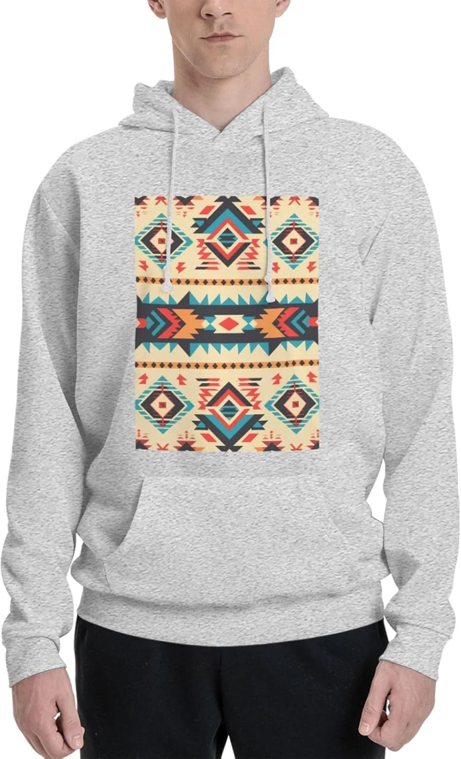 

Мужская флисовая толстовка с капюшоном Native American LKWSCGHM