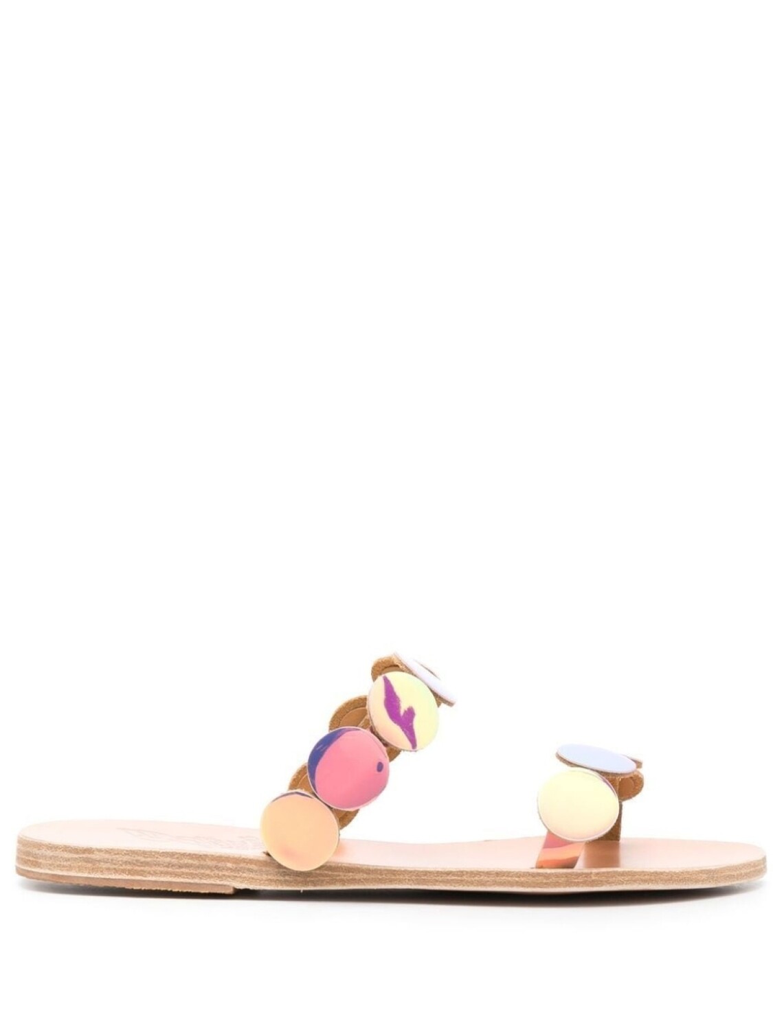 

Ancient Greek Sandals сандалии St Tropez, серебристый
