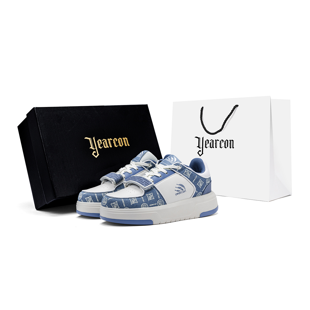 

Кроссовки Breathable Skateboard Shoes YEARCON, Denim Blue[Box Included]
