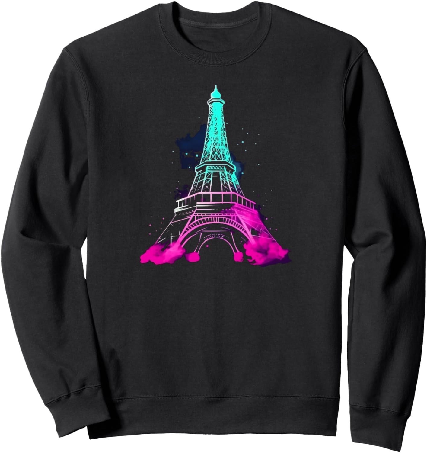 

Толстовка с надписью «Я люблю Париж. Эйфелева башня, Франция» In Love With Paris, черный