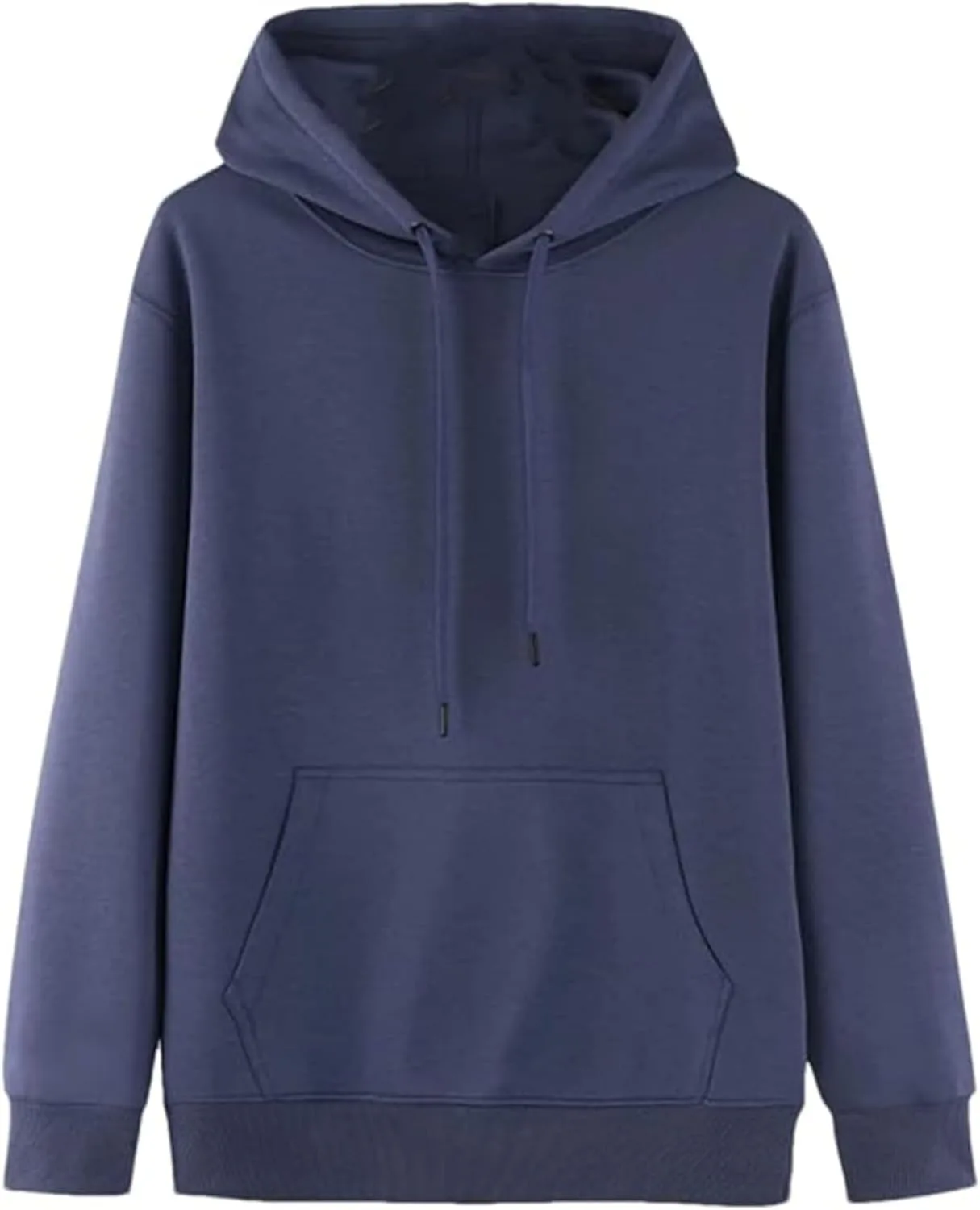 

Мужская толстовка с капюшоном Maiyifu-GJ, флисовая подкладка, зимняя, с карманом