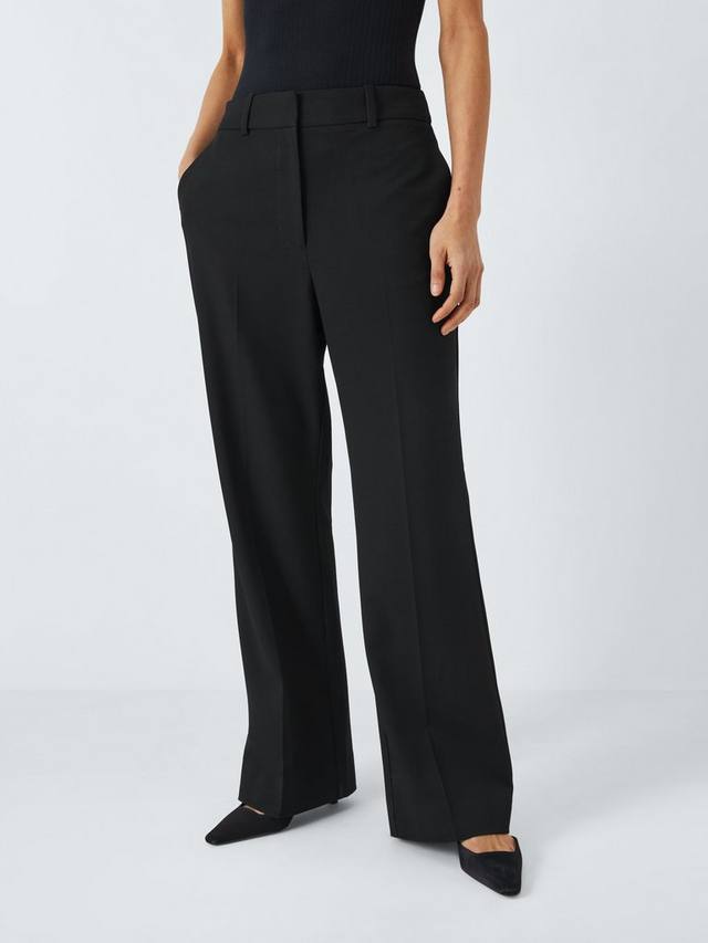 

Прямые брюки Tailored John Lewis, Black