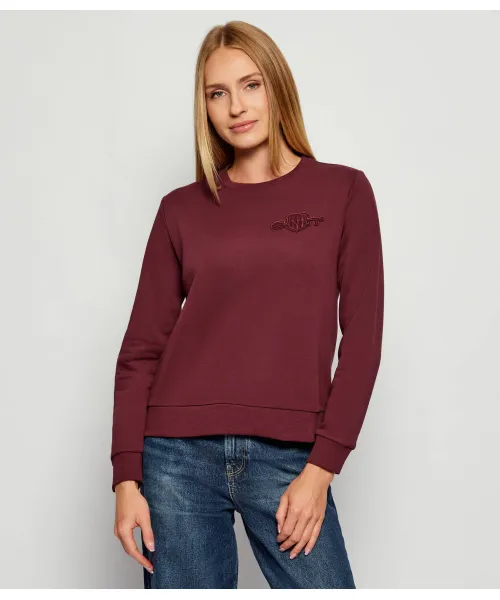 

Толстовка Regular fit Gant, красный