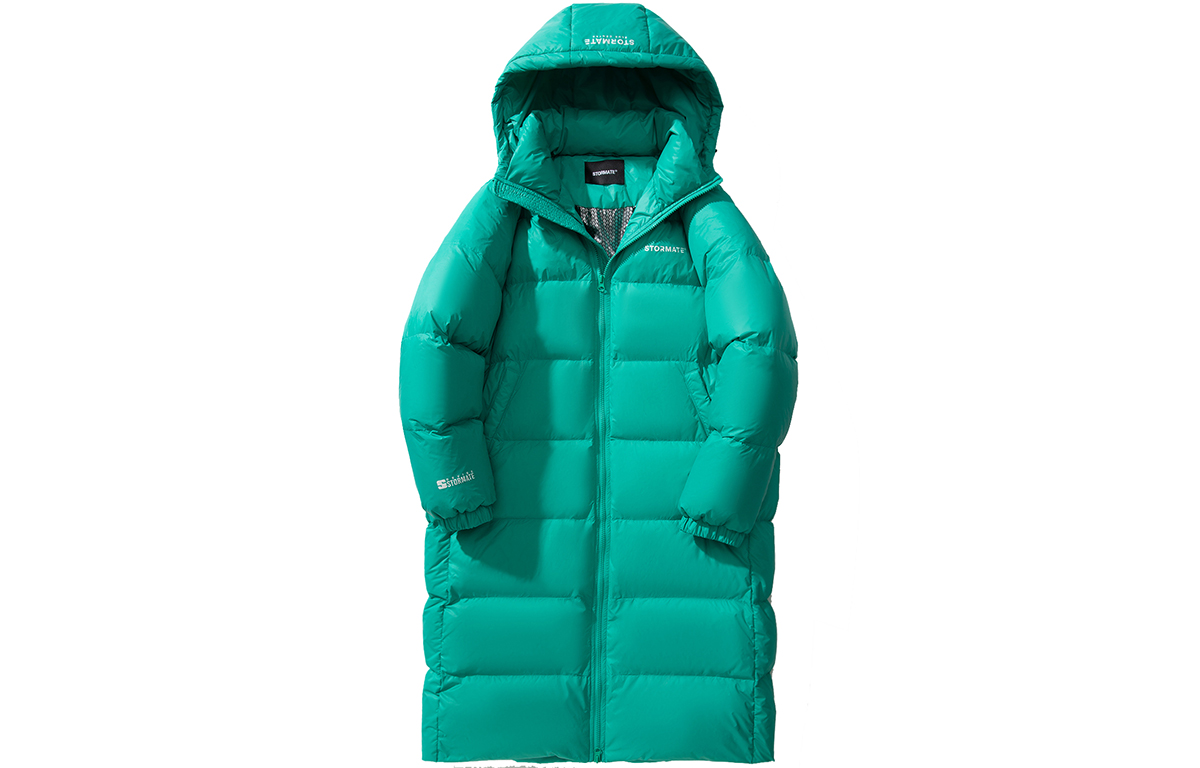 

STORMATE Зимняя пуховая куртка унисекс, Peacock Green