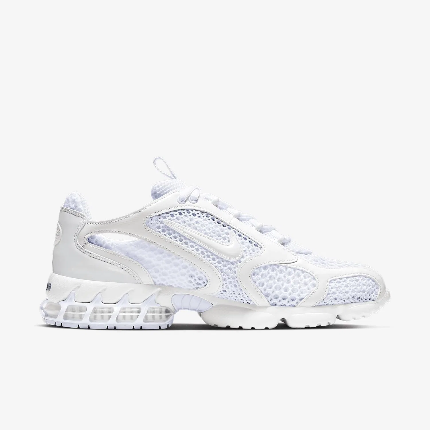 Кроссовки Nike Air Zoom Spiridon Cage 2, мужские, цвет White Black — фото 3