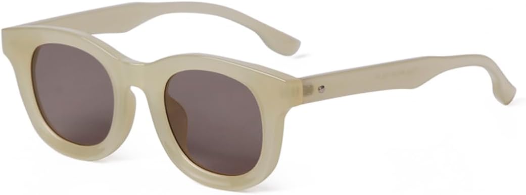 

Модные солнцезащитные очки для женщин с декором в виде заклепок, круглые очки в черепаховой оправе, мужские солнцезащитные очки с защитой от УФ-излучения UV400 HHZZYVY, 4