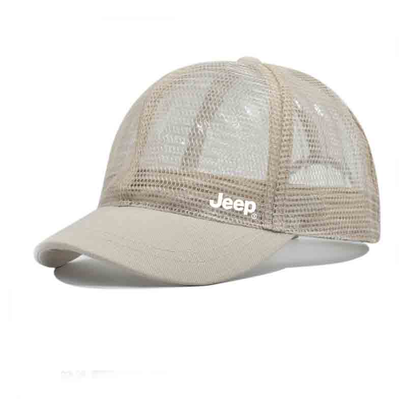 

Бейсболка из полиэстера Unisex Jeep, бежевый