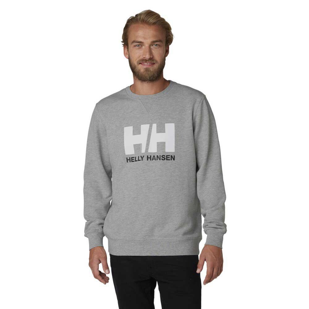 

Толстовка Helly Hansen Logo Crew, серый