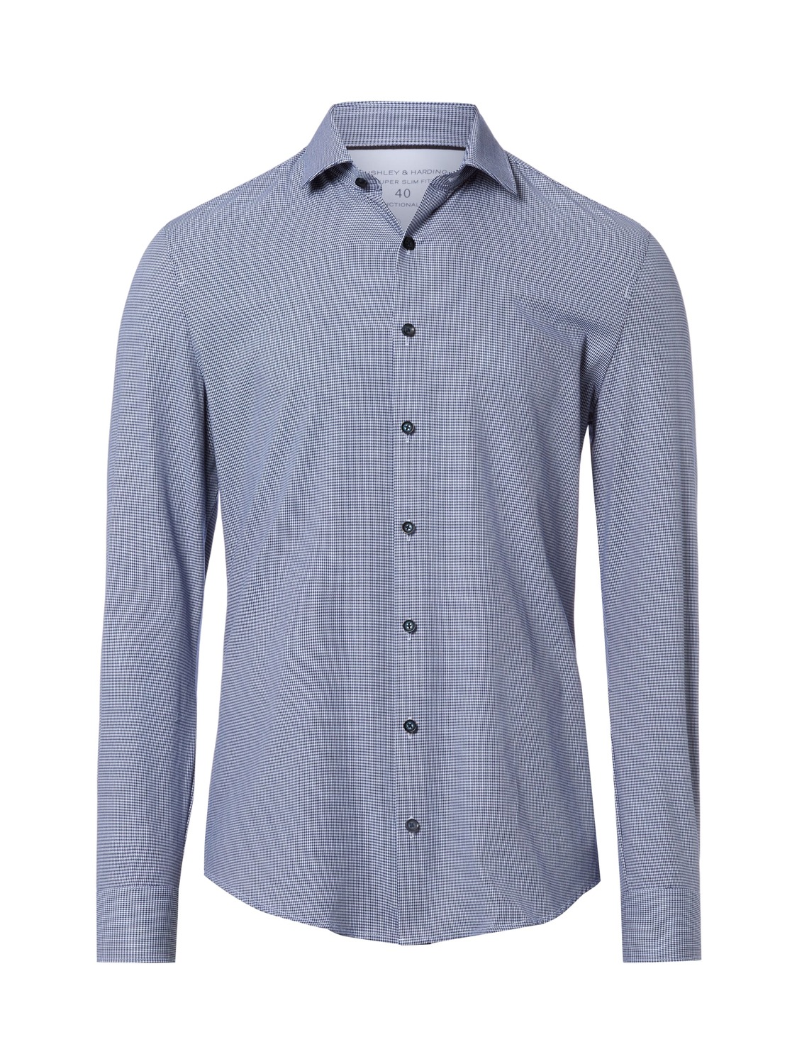

Finshley & Harding Рубашка для бизнеса Super Slim Fit в цвете Marine Blue