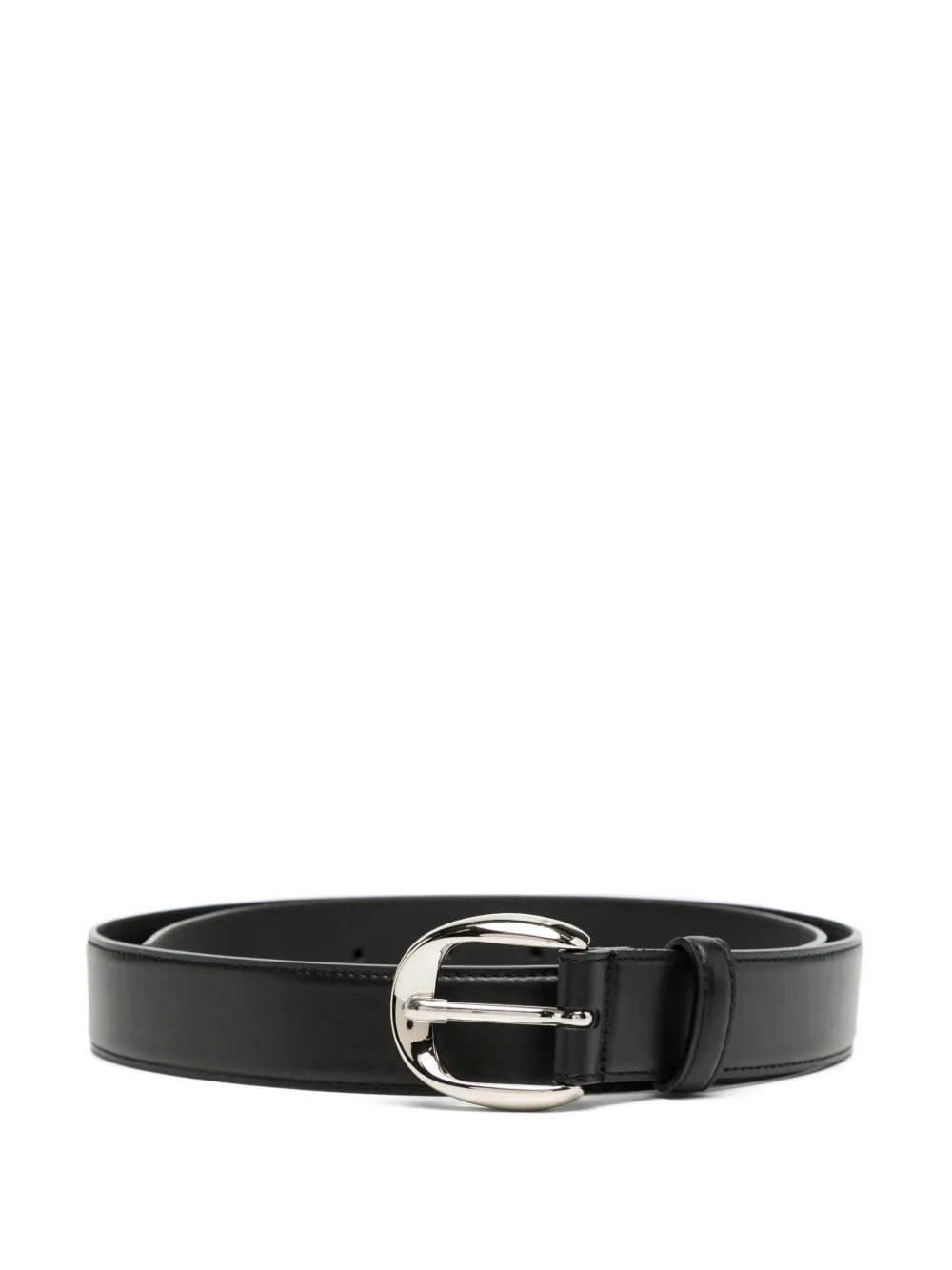 

Ремень Signature Round Buckle Recto, черный