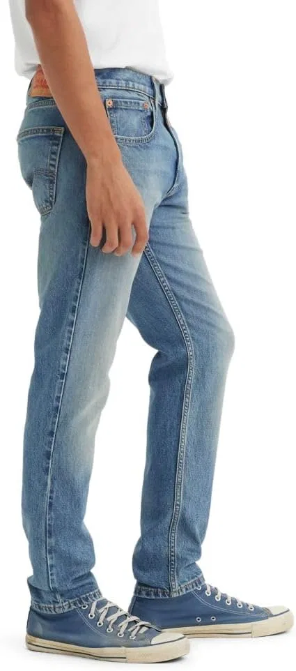 Джинсы зауженные Levi's, цвет Amped Up — фото 3