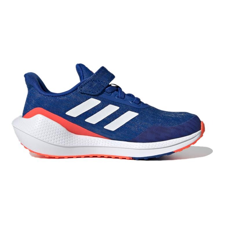 EQ21 Детские кроссовки Детские низкие синие/белые/оранжевые Adidas — фото 2