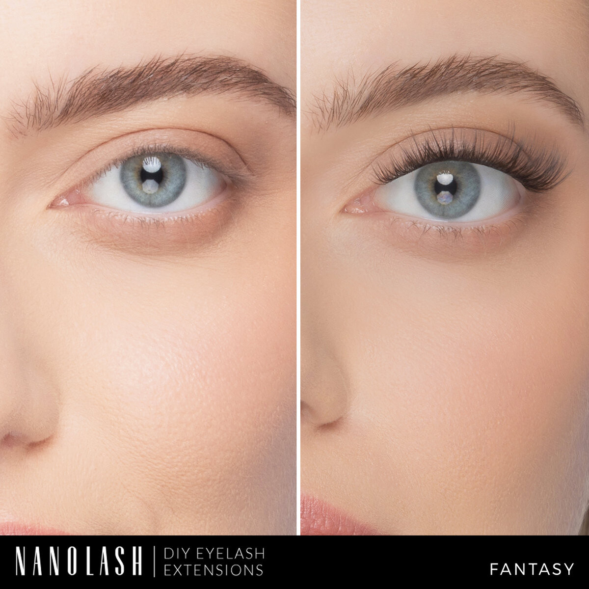 Набор для склеивания ресниц Nanolash FANTASY - ресницы для самостоятельного нанесения — фото 2