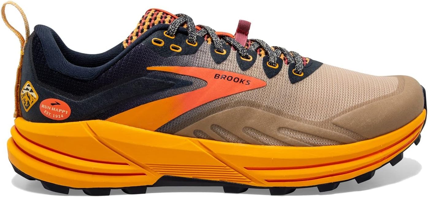 Мужские кроссовки для трейлраннинга Brooks Cascadia 16, Zinnia/Eclipse/Nomad — фото 2
