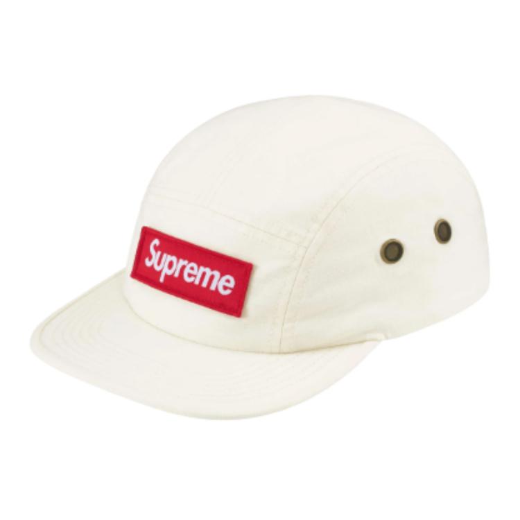 

Supreme Выстиранная хлопковая кепка Camp Cap, White