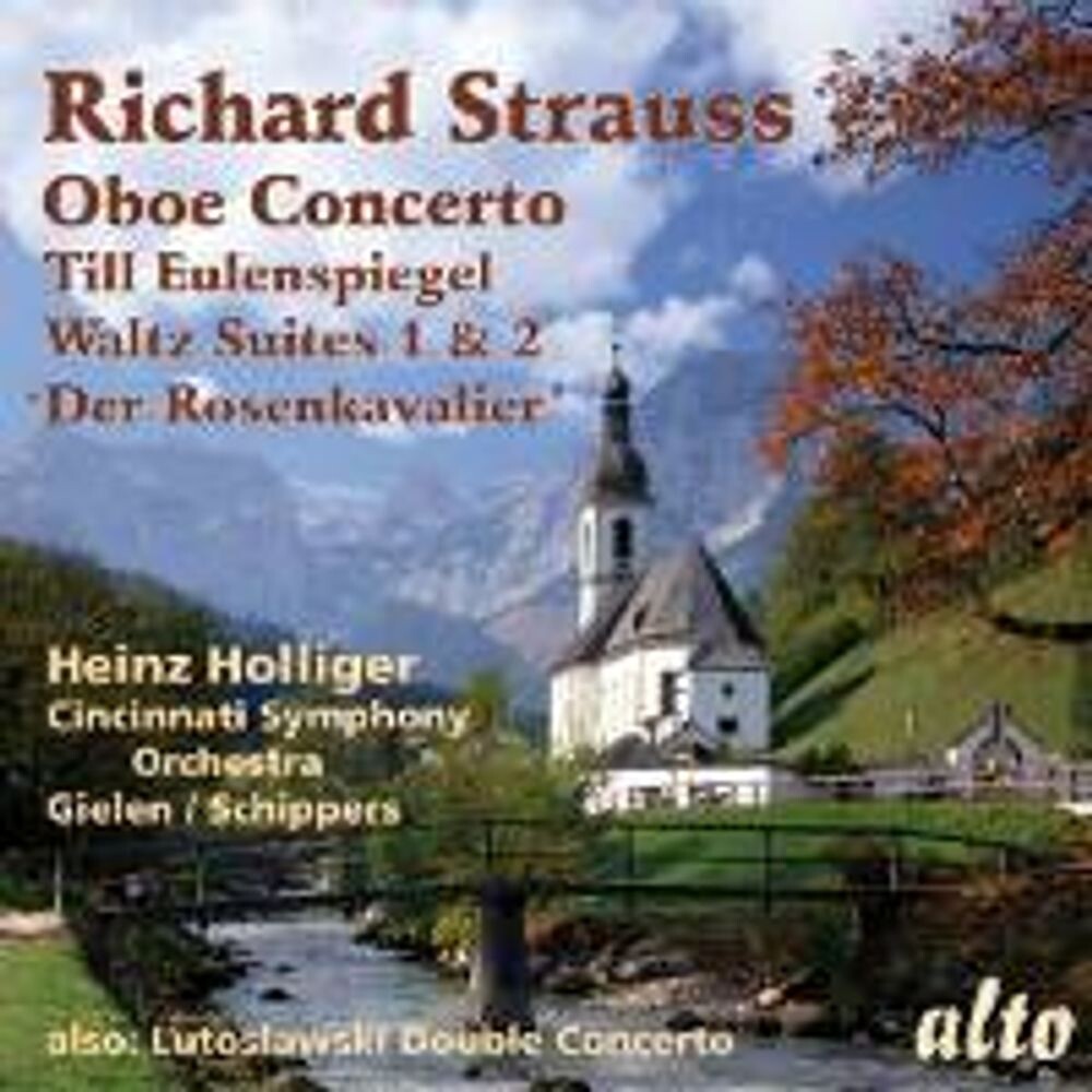 

Диск CD Strauss R.: Oboe Concerto / Til Eulenspiegel / Lutoslawski: Double Concerto - Richard Strauss, Witold Lutoslawski, Thomas Schippers, Heinz Holliger, Cincinnati Symphony Orchestra