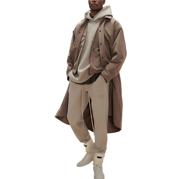 Толстовка Fear of God Essentials FW22 Relaxed Hoodie 'Smoke' — фото 3