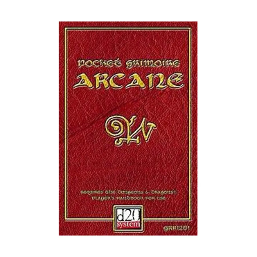 

Pocket Grimoire - Arcane, Fantasy Supplements (Green Ronin Publishing) (d20), мягкая обложка