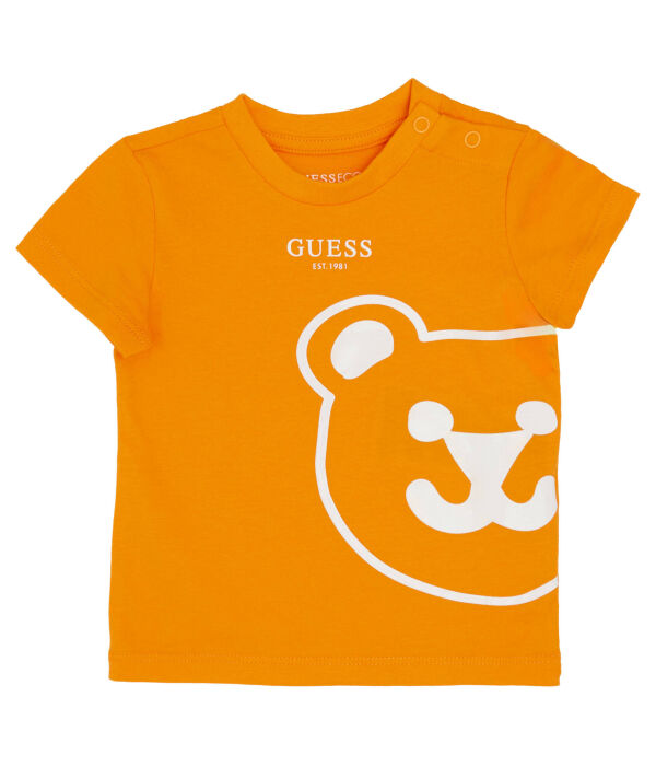 

Футболка Guess Regular Fit, оранжевый