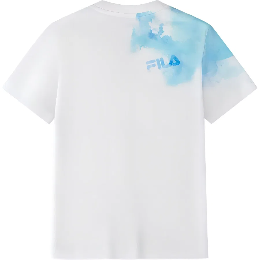 Футболка белая FILA KIDS для подростков — фото 2