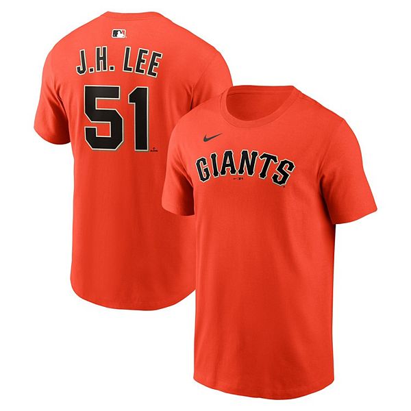 

Футболка Jung Hoo Lee San Francisco Giants с именем и номером Nike
