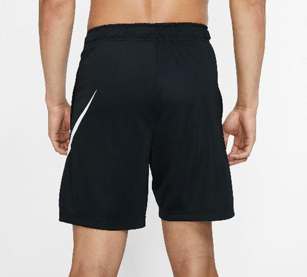 Шорты large swoosh logo training shorts black Nike, черный — фото 3