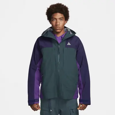 

Куртка Nike ACG Storm-FIT ADV GORE-TEX "Misery Ridge", цвет Deep Jungle/Purple Ink/Purple Cosmos/Summit White