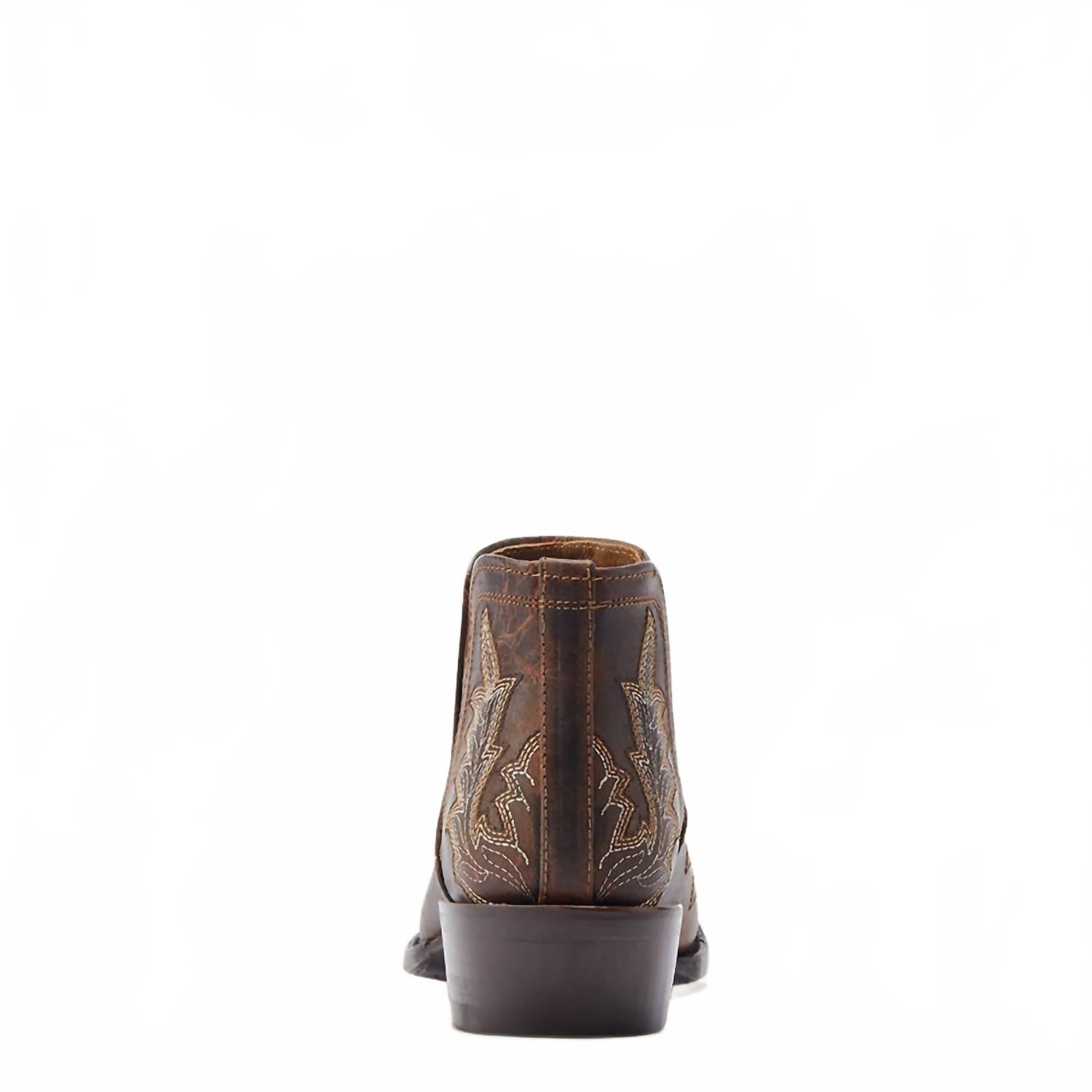 Женские ботильоны Dixon на низком каблуке с принтом Rhino Tan ARIAT, Rhino Tan Print — фото 3
