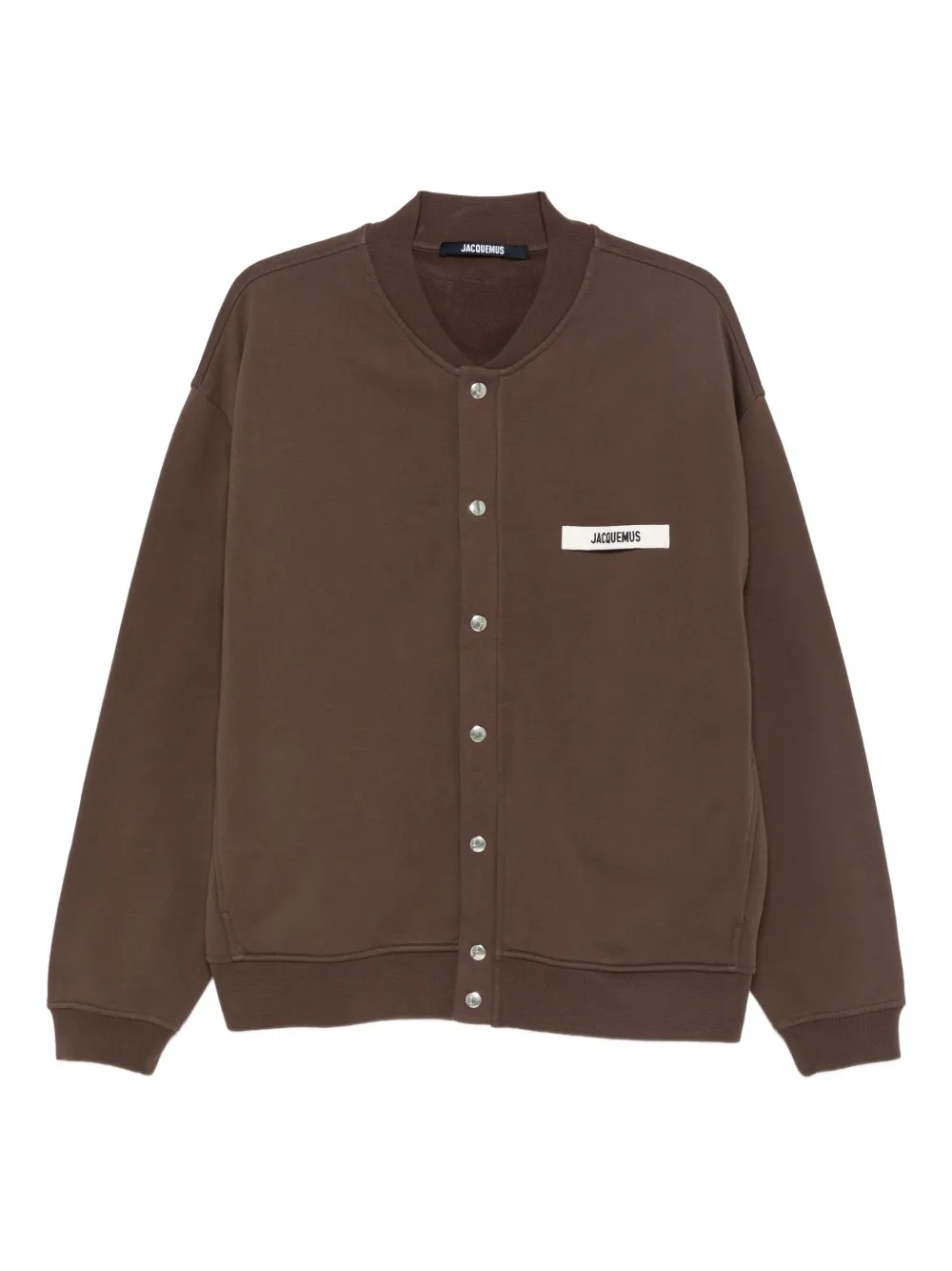 

Кардиган The Gros Grain на кнопках JACQUEMUS, коричневый