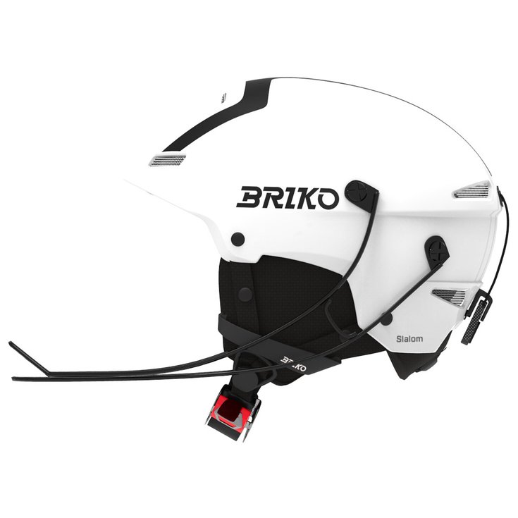 

Шлем слаломный epp 2.0 блестящий белый черный - xs Briko