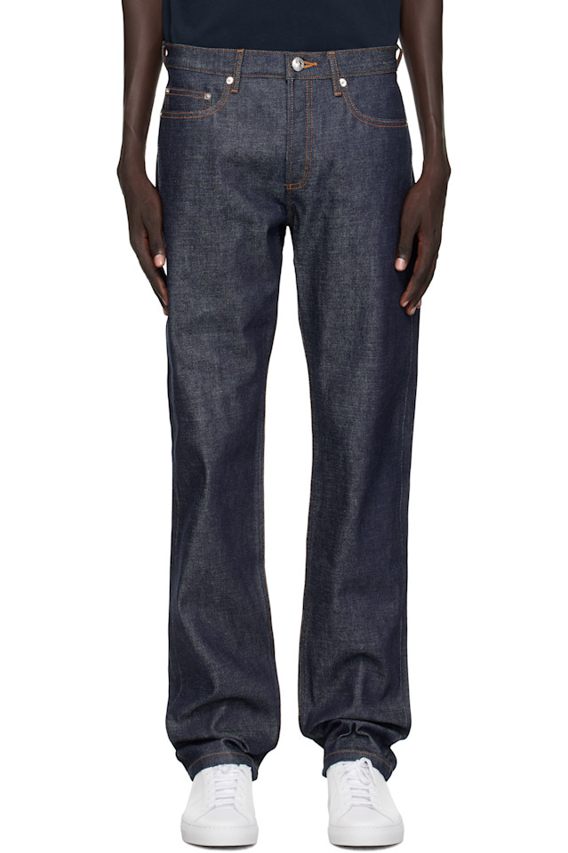 

A.P.C. Новые джинсы Navy New Standard