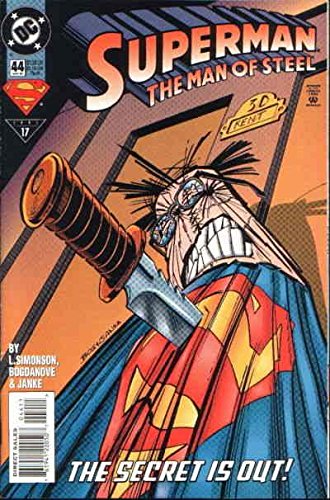 

Superman: The Man of Steel - Issue #44 Printing #1 May 1995 (DC Comics)